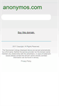 Mobile Screenshot of anonymos.com